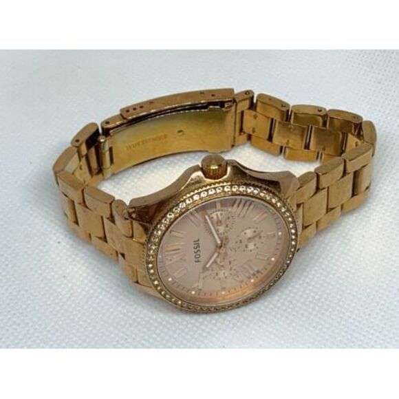 Fossil AM4483 Women's Watch Multifunction Rose Gold Stainless Steel 40mm C490 - Picture 7 of 9